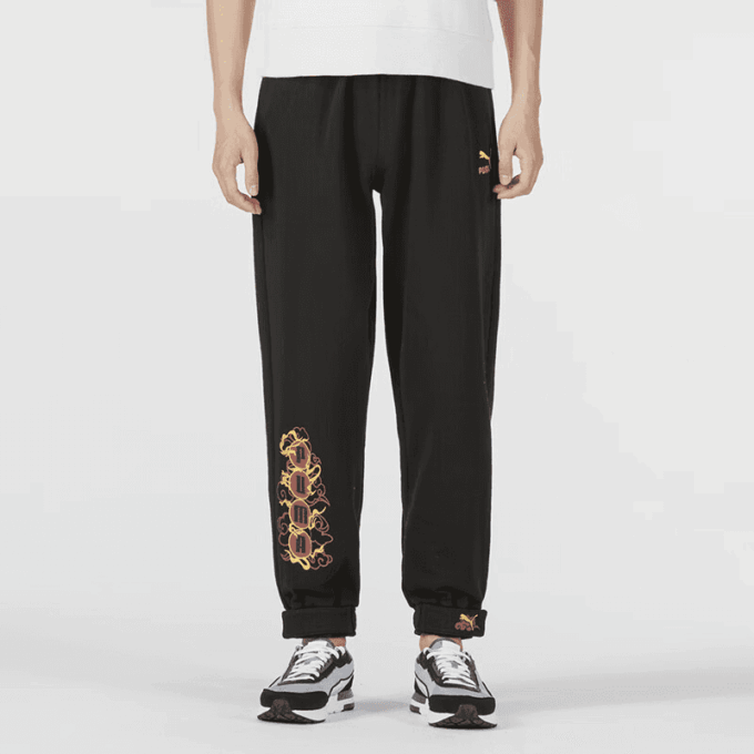 Pantalón de punto Das CC Label «Negro»