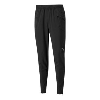 Pantalón de tejido cónico Run «Negro»
