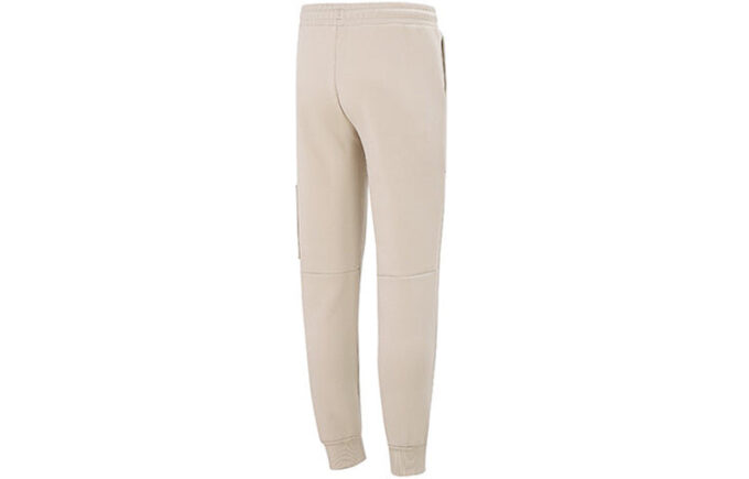 Pantalón deportivo de punto con insignia mixta «Beige»