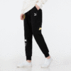 Pantalón deportivo de punto con insignia mixta «Negro»