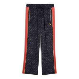 Pantalón deportivo holgado con cordón y estampado integral «Road To Unity» «New Navy»