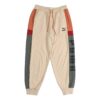 Pantalón deportivo retro con bloques «beige, gris, rojo y negro»