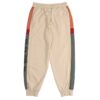 Pantalón deportivo retro con bloques «beige, gris, rojo y negro»