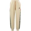 Pantalón deportivo retro con bloques «beige, gris, rojo y negro»