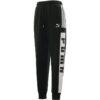 Pantalón deportivo retro con bloques «Negro, blanco y gris»