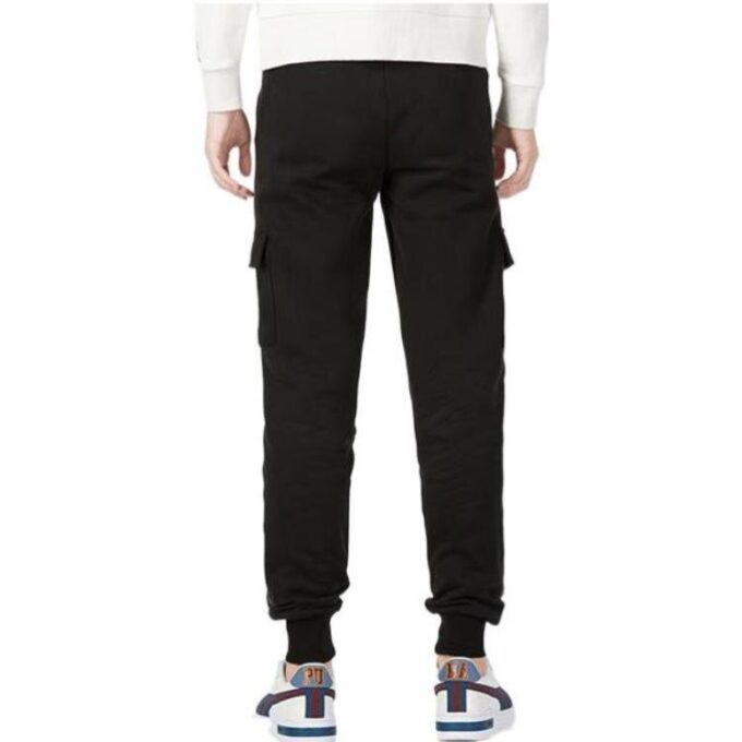 Pantalones cargo casuales laterales «Negro»