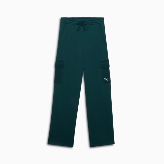 Pantalones cargo de pierna recta para mujer de Elevated Essentials