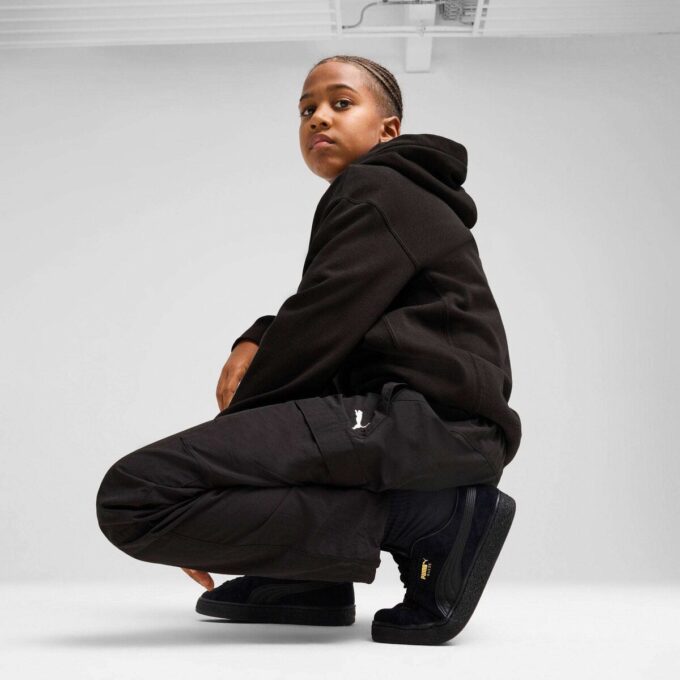 Pantalones cargo holgados para niños grandes: básicos de armario