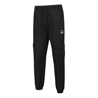 Pantalones cargo Logo Classics «Negro»
