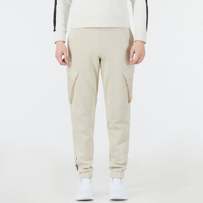 Pantalones cargo tejidos «Beige»