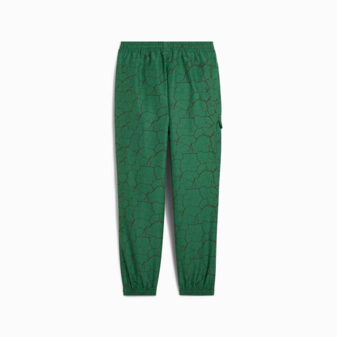 Pantalones cargo tejidos holgados para niños grandes de PUMA x TMNT
