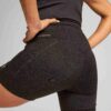 Pantalones cortos ajustados de cintura alta de 5″ para mujer de CLOUDSPUN