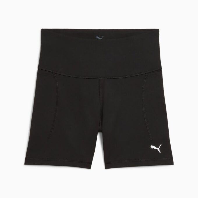 Pantalones cortos ajustados de cintura alta de 5″ para mujer de CLOUDSPUN