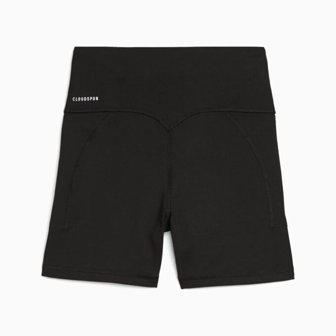 Pantalones cortos ajustados de cintura alta de 5″ para mujer de CLOUDSPUN