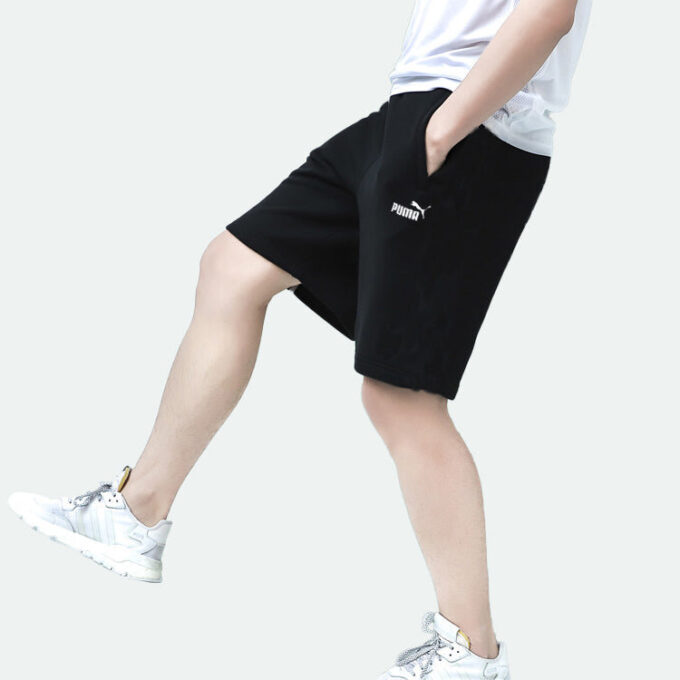 Pantalones cortos ajustados Ess+ «Negro»