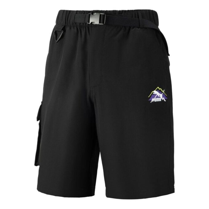 Pantalones cortos cargo Camping Mountain «Negro»