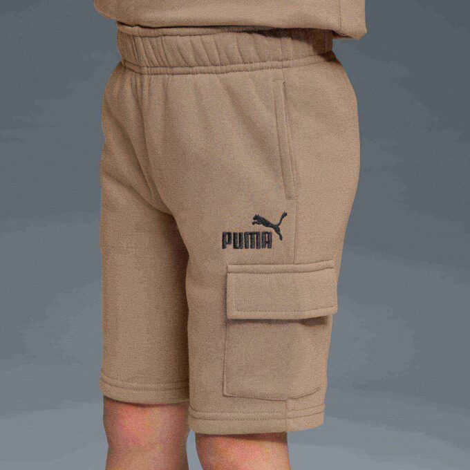 Pantalones cortos cargo de polar para niños grandes de Basics
