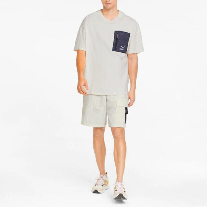Pantalones cortos cargo Hill Camp «Blancos»