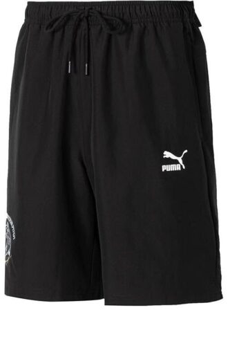 Pantalones cortos casuales con logotipo «Negro»