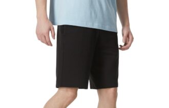 Pantalones cortos casuales con logotipo «Negro»