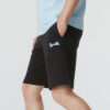 Pantalones cortos casuales con logotipo «Negro»