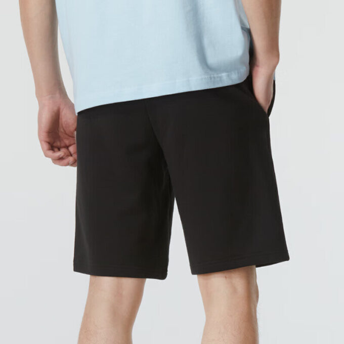 Pantalones cortos casuales con logotipo «Negro»