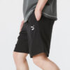 Pantalones cortos casuales con logotipo «Negro»