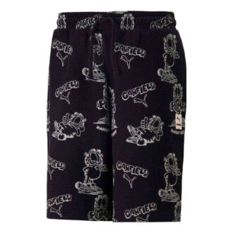 Pantalones cortos con estampado integral PUMA x Garfield «Negro»