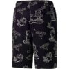 Pantalones cortos con estampado integral PUMA x Garfield «Negro»