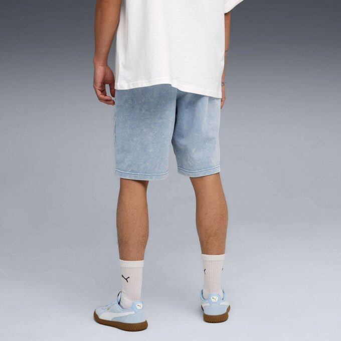 Pantalones cortos con lavado ácido Elevated Essentials para hombre