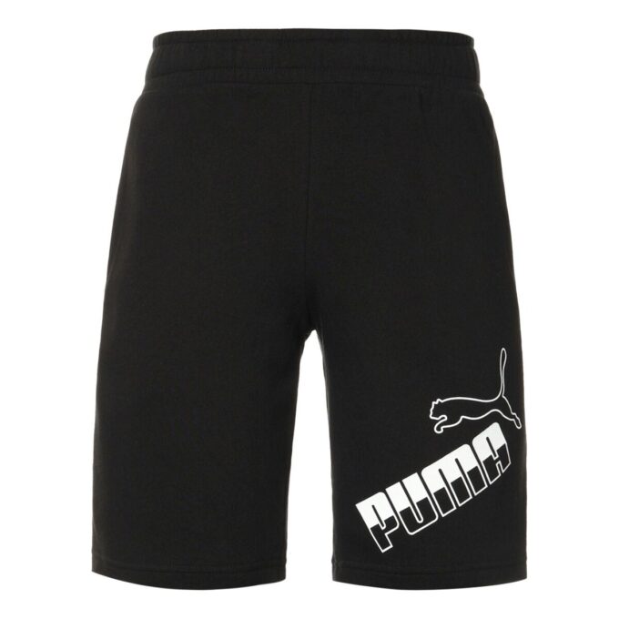 Pantalones cortos con logo grande amplificado «Negro y blanco»