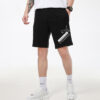 Pantalones cortos con logo grande amplificado «Negro y blanco»