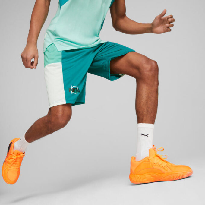 Pantalones cortos de baloncesto de entrenamiento «Teal»