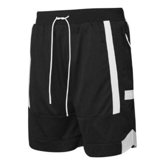 Pantalones cortos de baloncesto de malla Court Side «Negro»