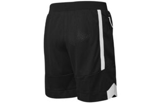 Pantalones cortos de baloncesto de malla Court Side «Negro»
