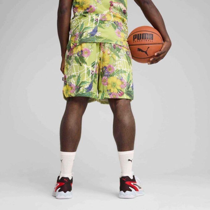 Pantalones cortos de baloncesto Dunked In Florals para hombre