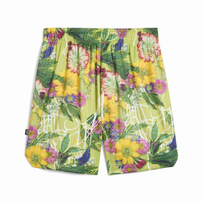 Pantalones cortos de baloncesto Dunked In Florals para hombre