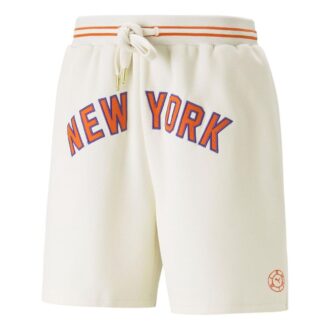 Pantalones cortos de baloncesto PUMA x Rhuigi New York «Beige Rojo»