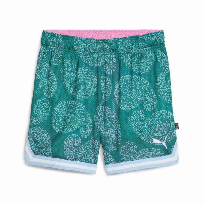 Pantalones cortos de baloncesto Shooting Stars para mujer de 5.5″