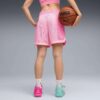 Pantalones cortos de baloncesto Stewie Timeless para mujer de 5,25″ que absorben la humedad