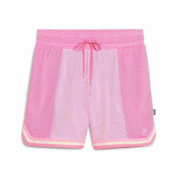 Pantalones cortos de baloncesto Stewie Timeless para mujer de 5,25″ que absorben la humedad