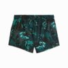 Pantalones cortos de entrenamiento tejidos Green Terrains para mujer