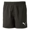 Pantalones cortos de polar con logo en relieve «Negro y blanco»