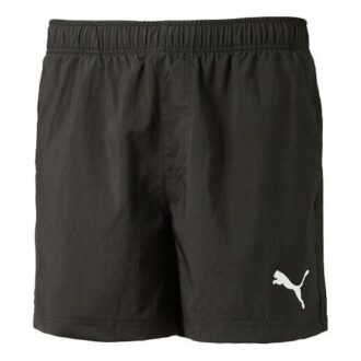Pantalones cortos de polar con logo en relieve «Negro y blanco»