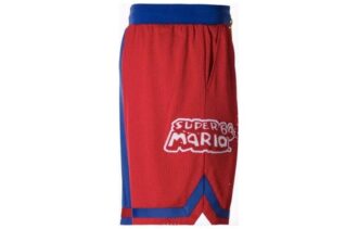 Pantalones cortos de Super Mario «Azul Rojo Blanco»