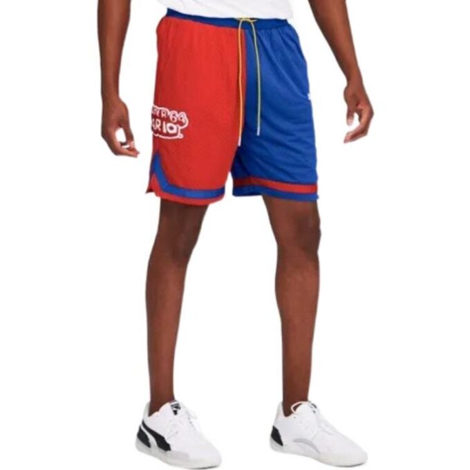 Pantalones cortos de Super Mario «Azul Rojo Blanco»