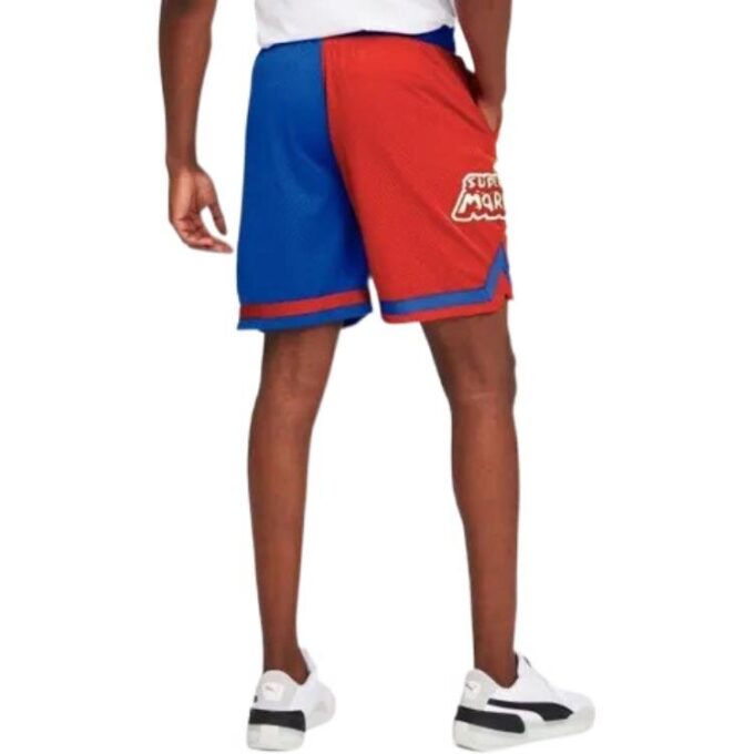 Pantalones cortos de Super Mario «Azul Rojo Blanco»