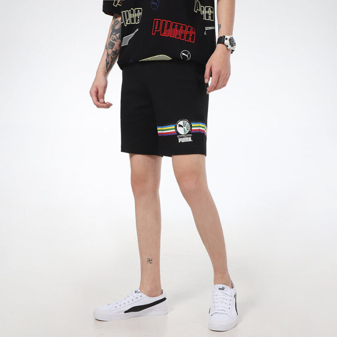 Pantalones cortos gráficos INTL «Negro y blanco»