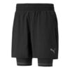 Pantalones cortos para correr Graphic 2 en 1 5 «Negro»