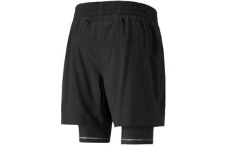Pantalones cortos para correr Graphic 2 en 1 5 «Negro»